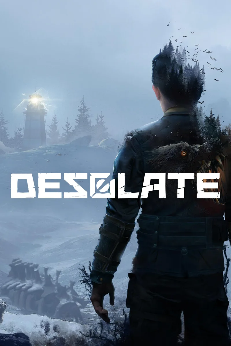 Steam digital code card for Desolate adventure game