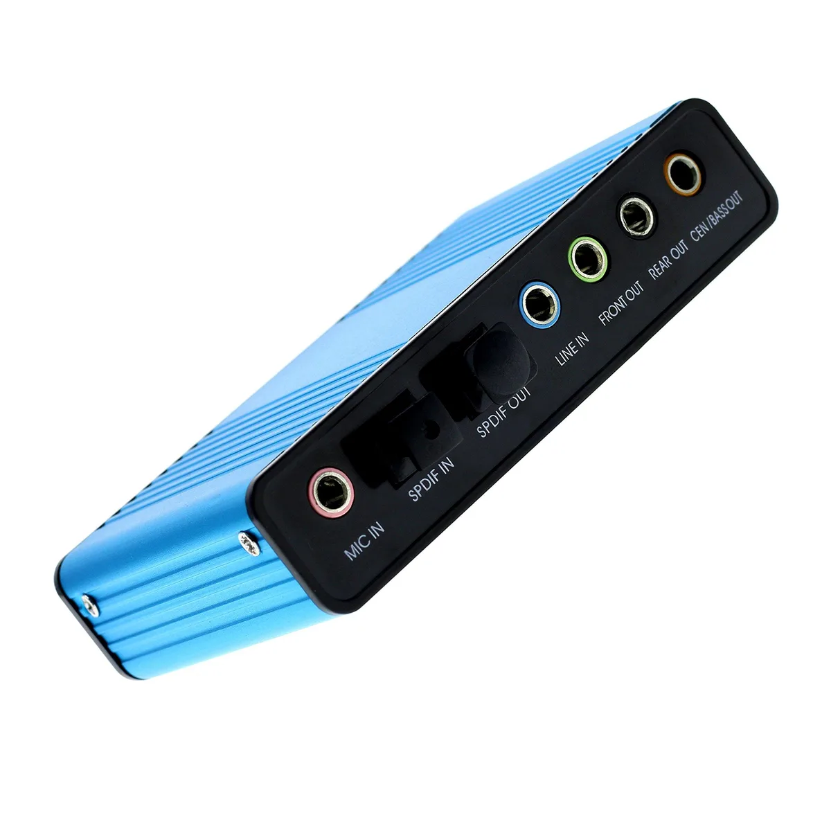  Optimal Shop USB 2.0 External Sound Card 5.1 Blue 6478484 — product photo