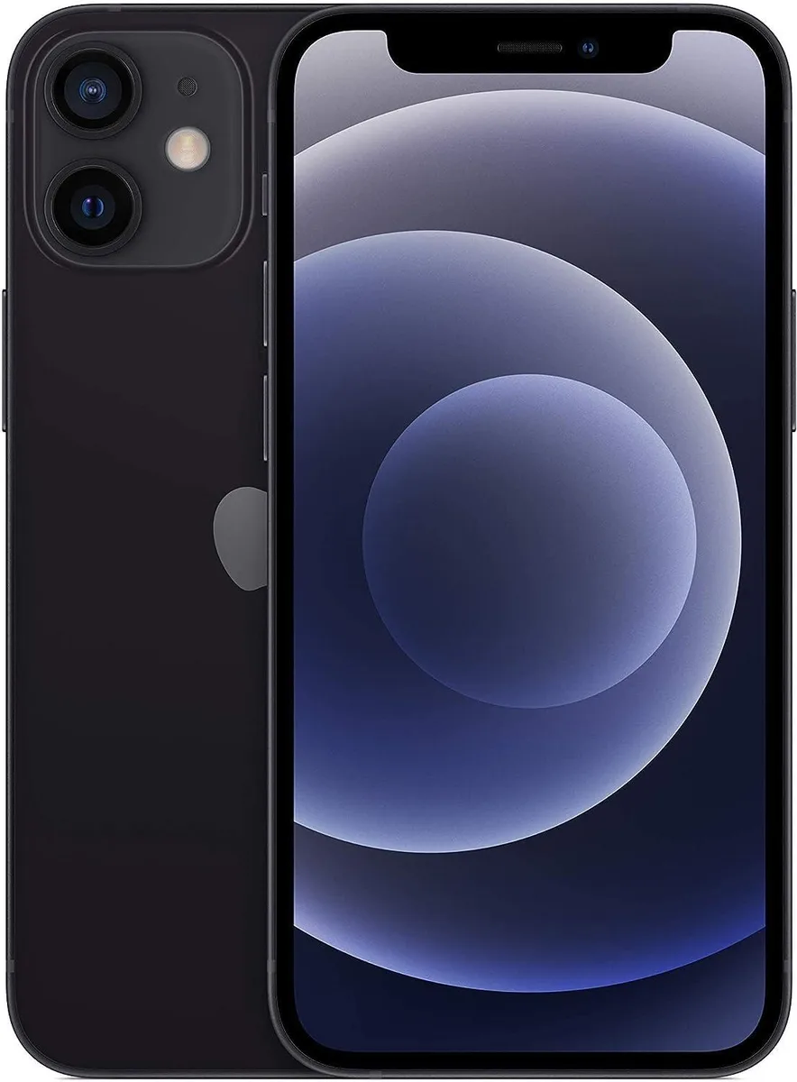 Apple Apple iPhone 12 128GB Black Grade B cell phones - unlocked — product photo