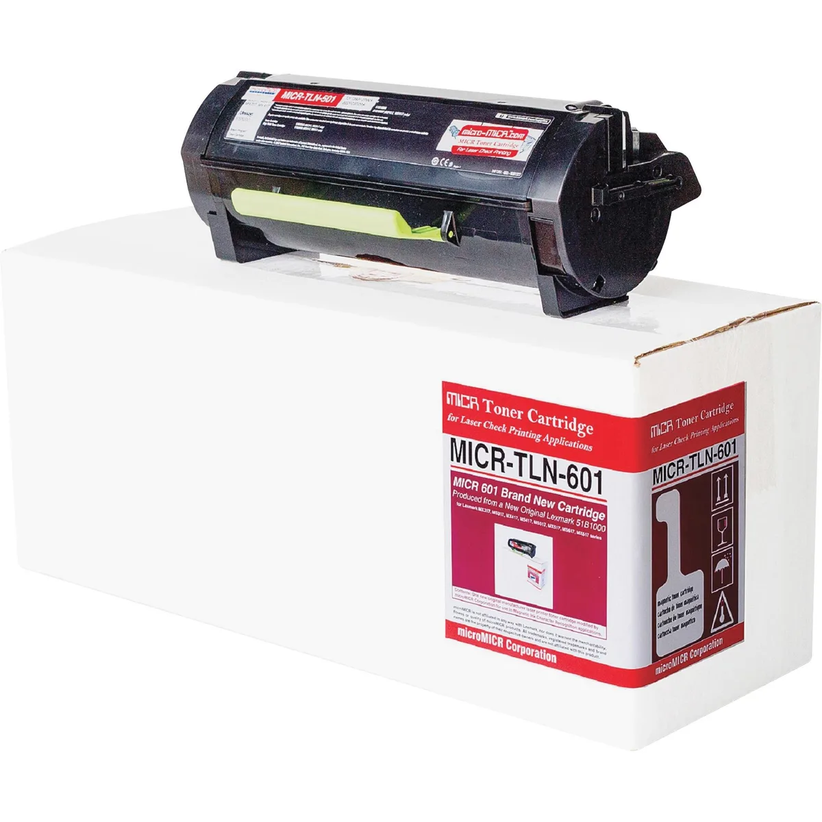 microMICR Corporation microMICR Corporation MICRTLN601 toner cartridge 2500 pages black — product photo