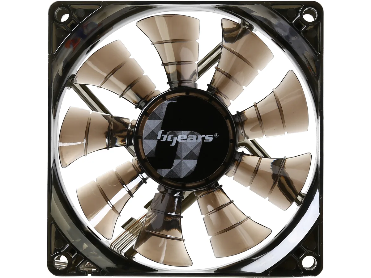 BGears BGears b-PWM 90 Black 90mm case fan 4000 RPM 88CFM 2 Ball — product photo