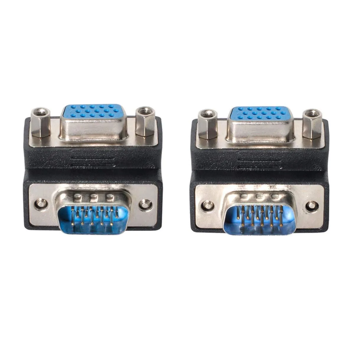 Vszerda Vszerda 2 Pack VGA Male-Female 90 Degree Adapter — product photo