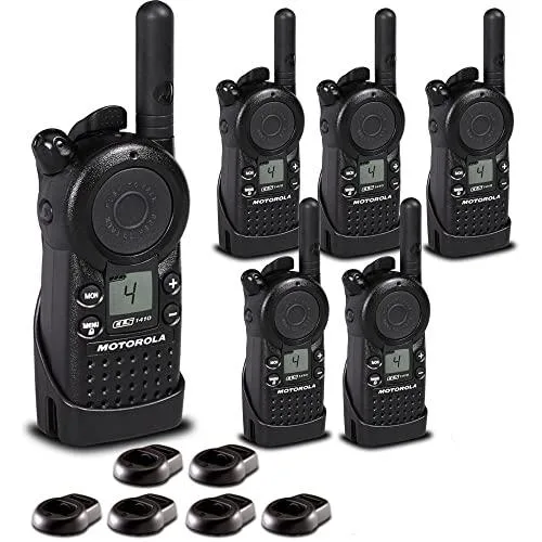 Motorola Motorola CLS1410 UHF 1 W 4-Channel 2-Way Radio 6 Pack — product photo