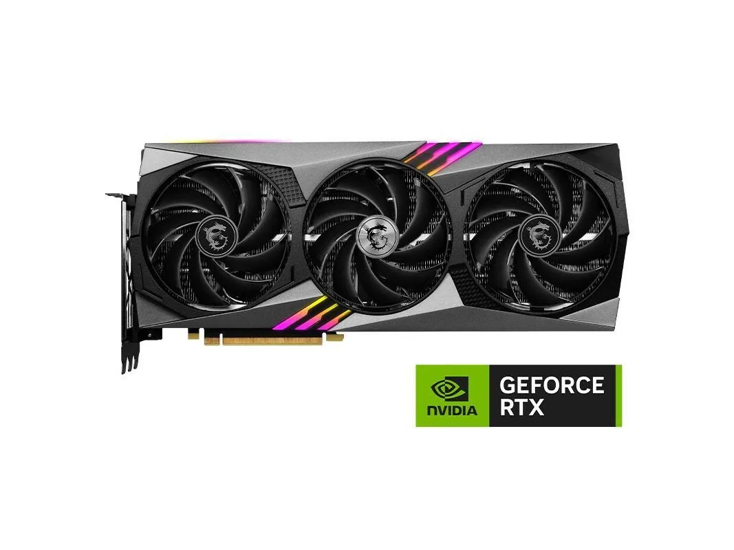 MSI MSI GeForce RTX 4070 Ti Gaming X Trio 12G graphics card — product photo