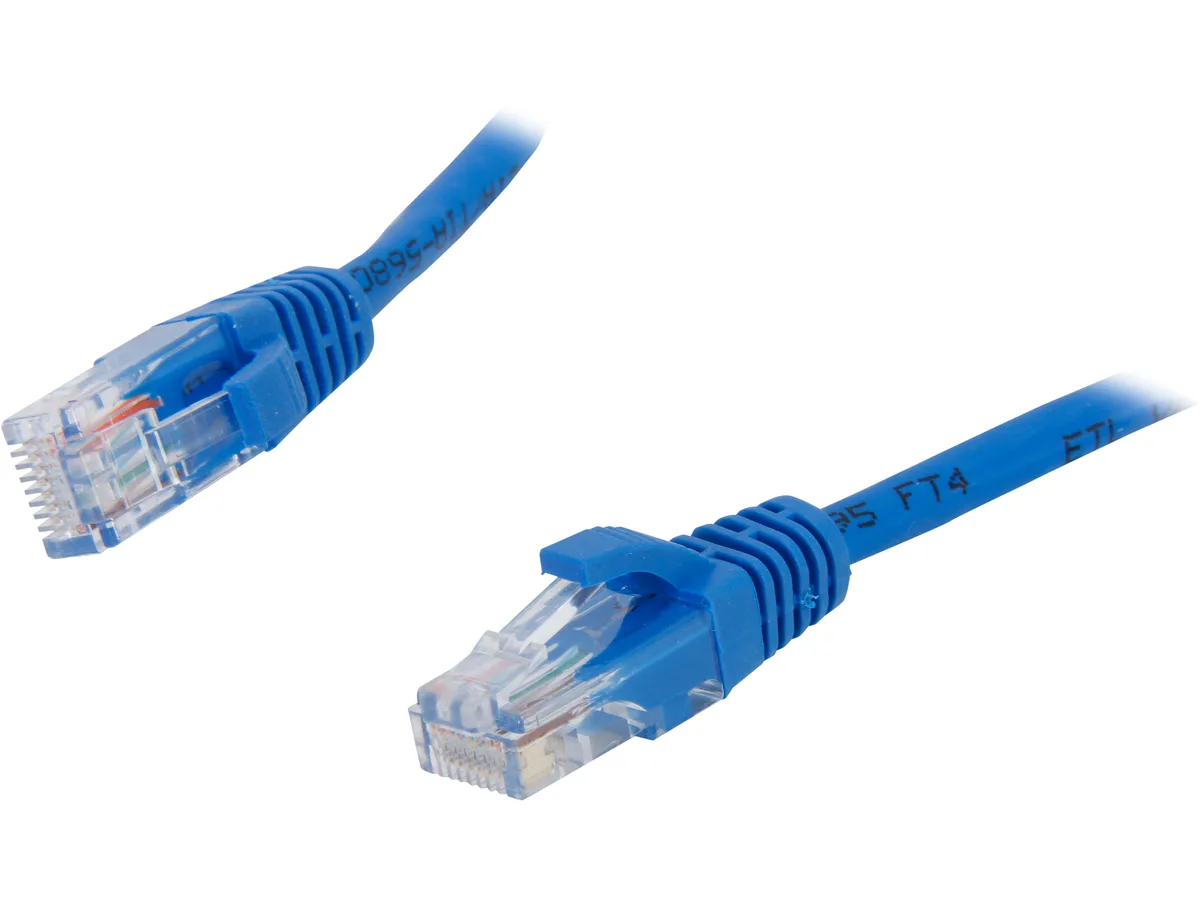 Cables To Go Cables To Go 00394 network ethernet cable Cat5e 6 ft Blue — product photo