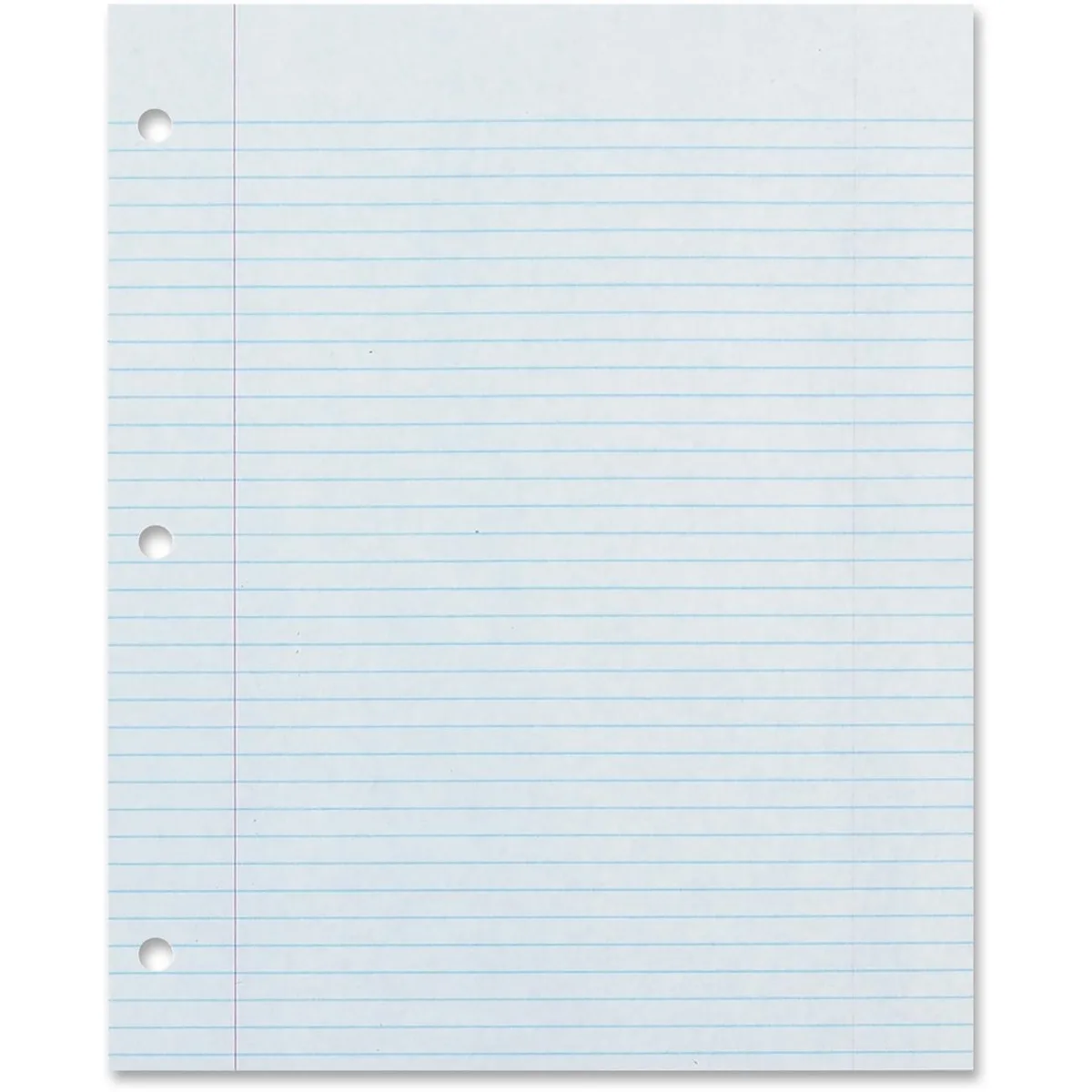 Pacon Pacon 2417 Ecology Recycled Filler Paper 500 sheets 8.50 x 11 college ruled 40% post-consumer waste — product photo