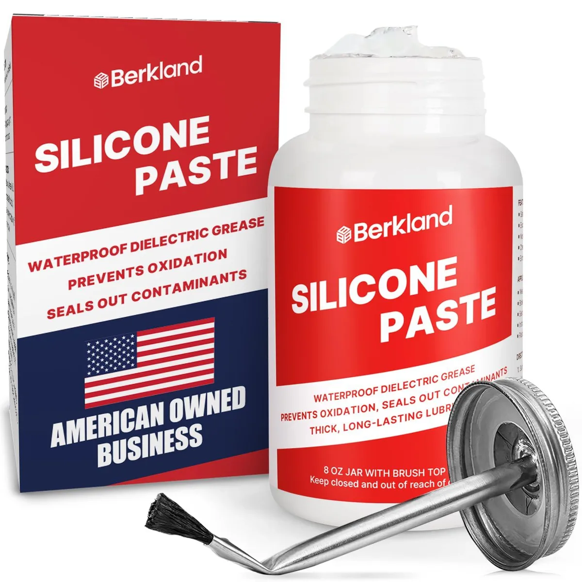  Berkland Silicone Paste Dielectric Grease 8 oz .28 kg — product photo