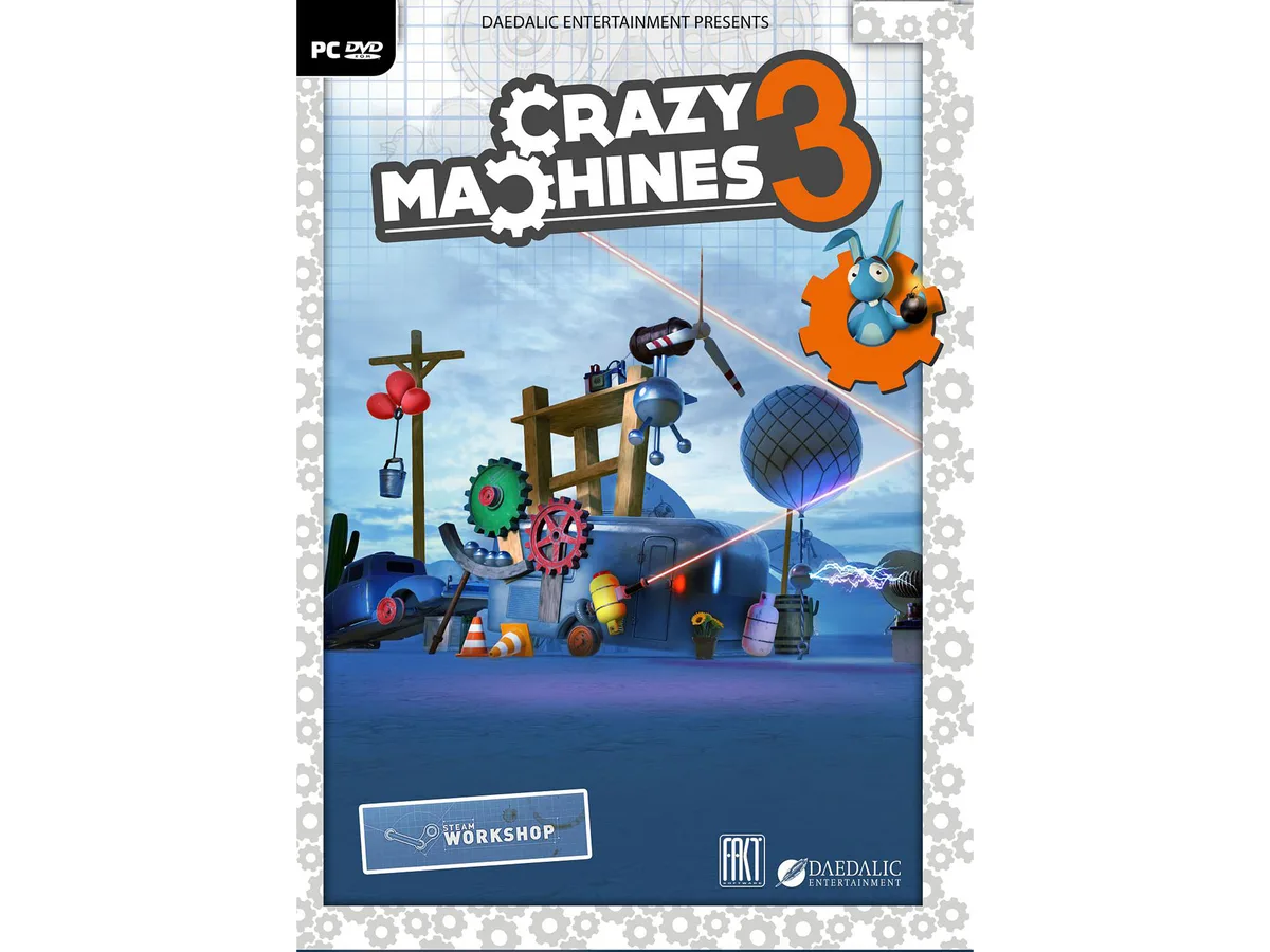 Daedalic Entertainment Daedalic Entertainment Crazy Machines 3 Downloadable Game 40867 — product photo