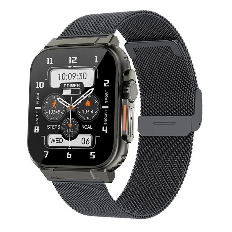 ZOSKVEE ZOSKVEE A70 Smart Watch Black Steel 600mAh 42mm — product photo