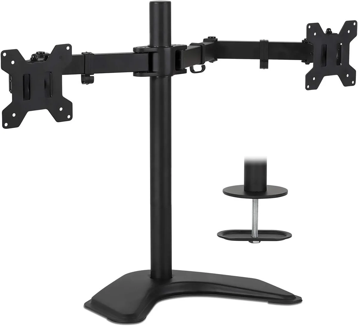 PISKEKAT PISKEKAT Dual Monitor Stand 19-32" 22lb VESA 75/100 — product photo