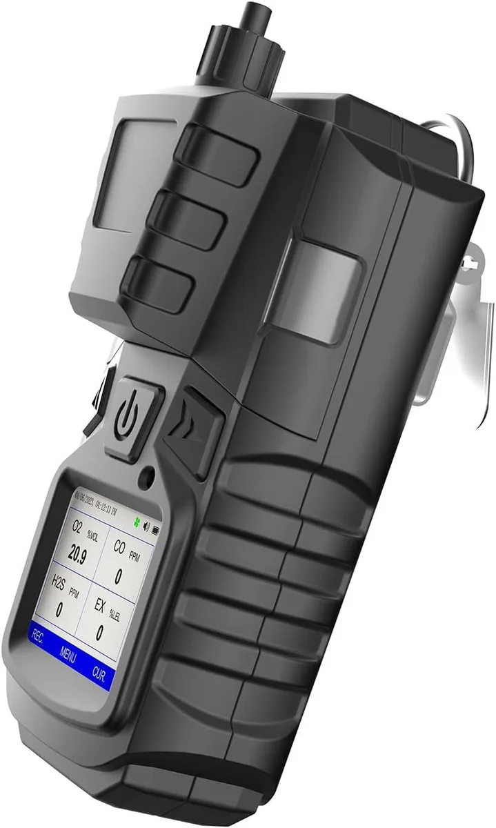 BFKK BFKK 4 Gas Monitor CO EX O2 H2S Pump 3000mAh Calibration Kit — product photo