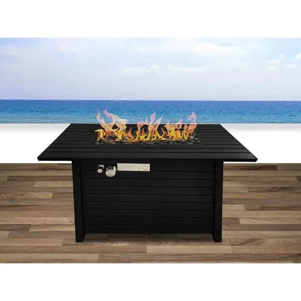 tuphen tuphen 24" H Steel Propane Outdoor Fire Pit Table With Lid CM-1124 — product photo