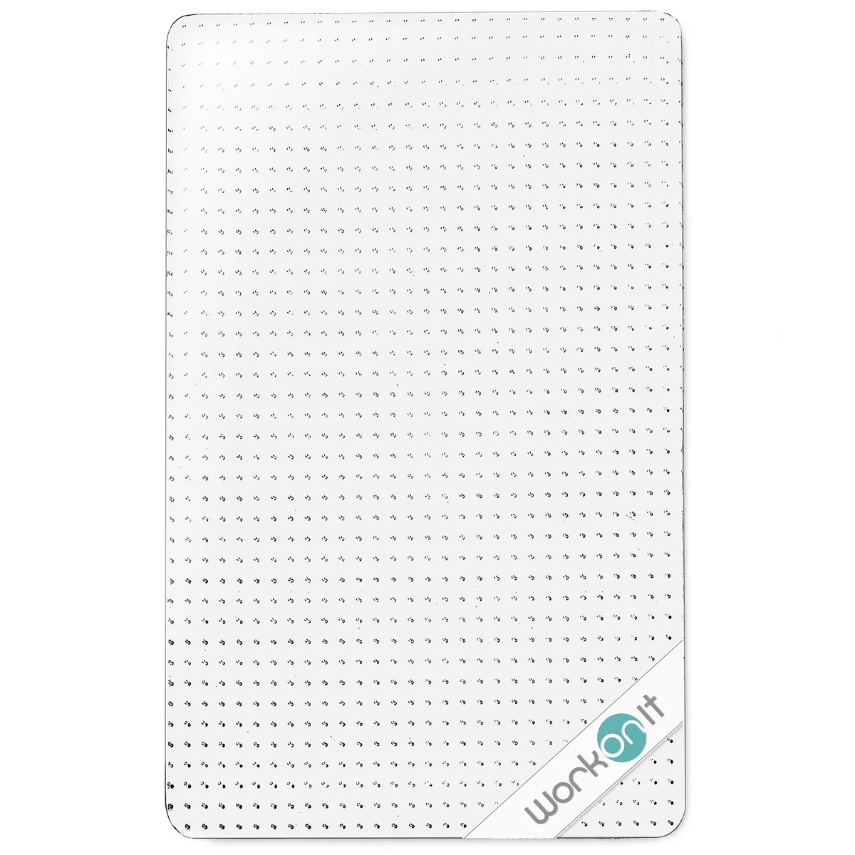 WORKONIT WORKONIT Office Chair Mat 30" x 48" Clear 2.2 mm Vinyl Low Pile Carpet — product photo