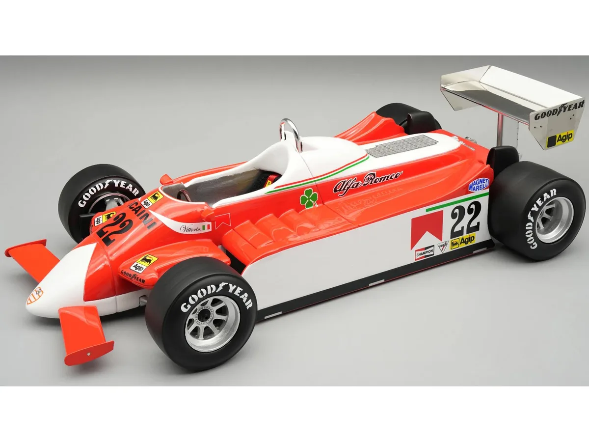 Tecnomodel Tecnomodel Alfa Romeo 179 #22 Dutch GP 1980 Mythos 1/18 Limited 40 hobby collectible — product photo