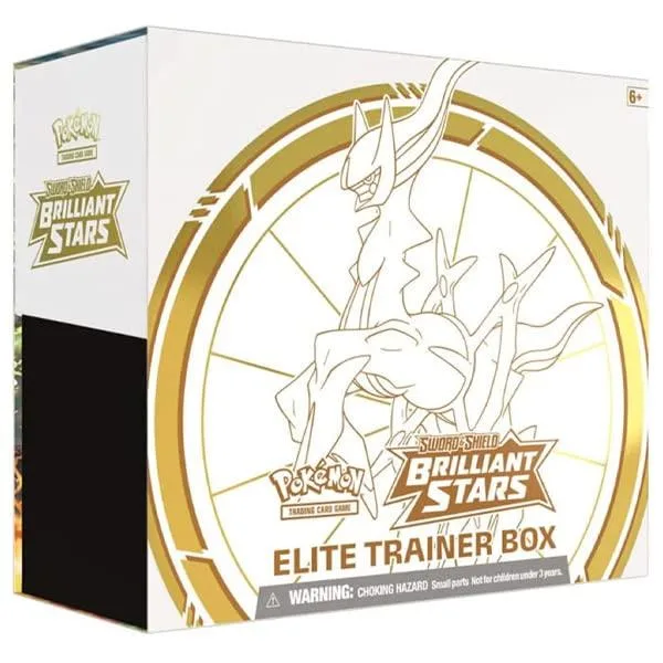 Pokemon Pokemon TCG Sword &amp; Shield Brilliant Stars Elite Trainer Box trading card — product photo
