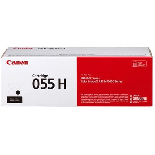 Canon Canon 055H Black Toner Cartridge 3020C001 7600 pages — product photo