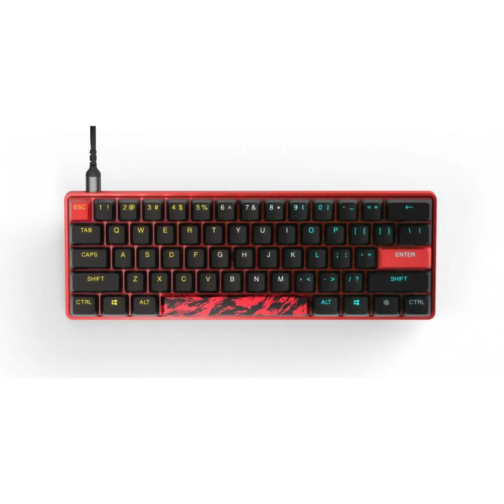 SteelSeries SteelSeries Apex 9 Mini FaZe Clan Edition gaming keyboard — product photo
