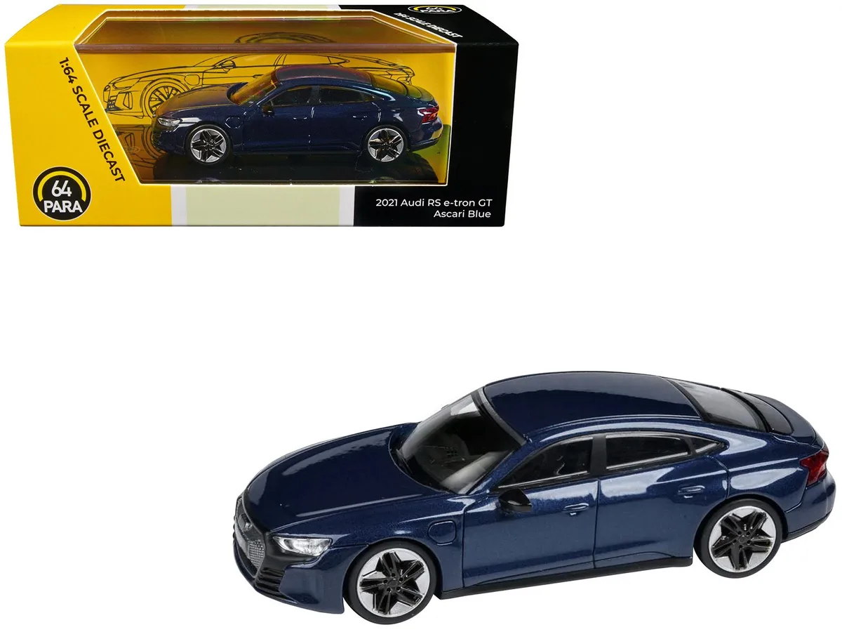 Paragon Paragon Audi E-tron GT RS Ascari Blue Metallic 1/64 Diecast Car 2.75 in — product photo