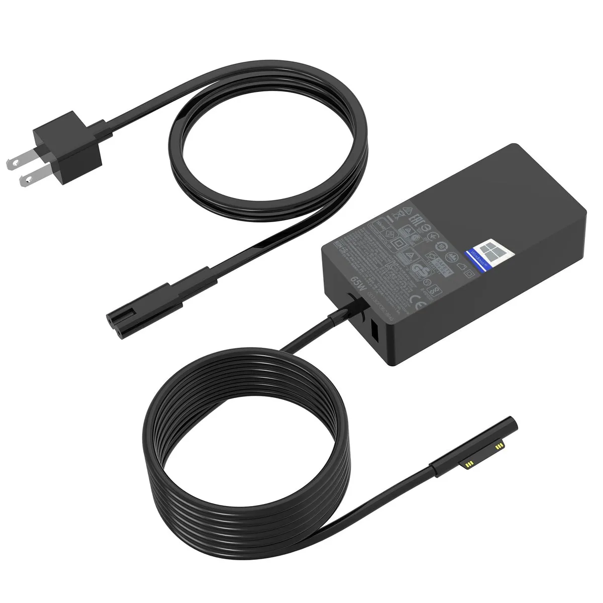  1706 65W laptop battery charger 20V 11.8A USB port — product photo
