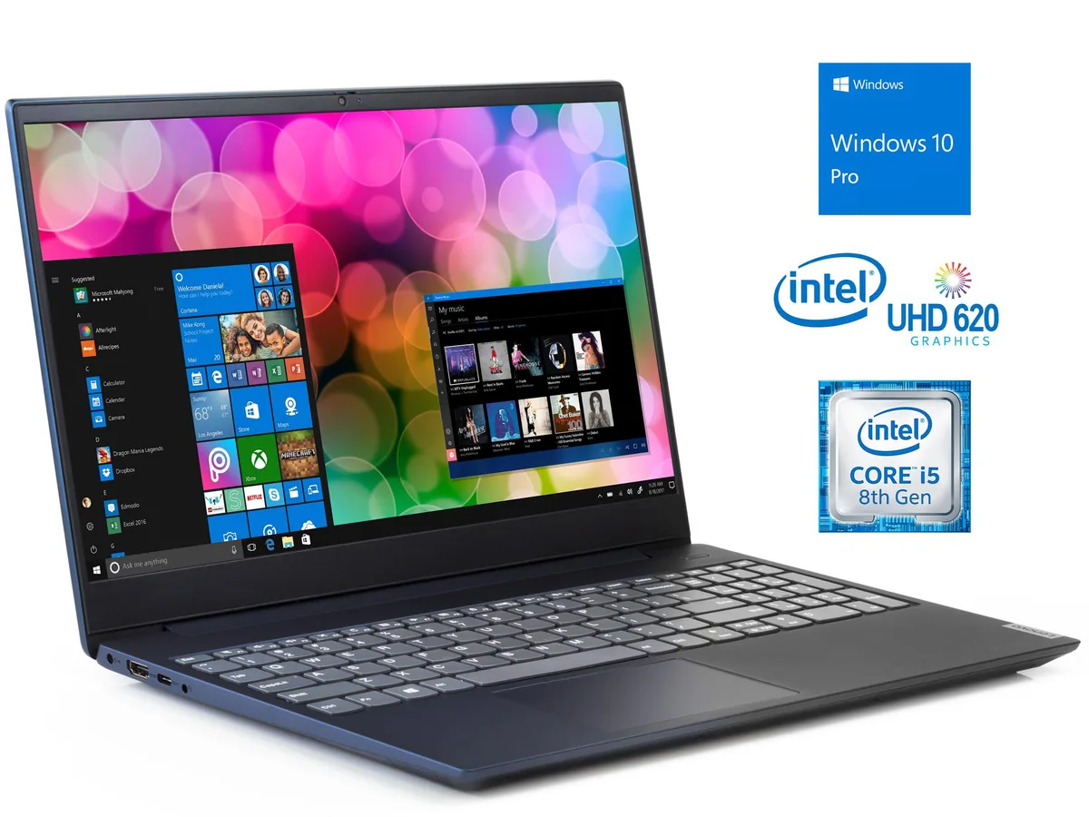 Lenovo Lenovo S340 laptop Intel Core i5-8265U 12GB RAM 512GB SSD 15.6" FHD Windows 10 Pro — product photo