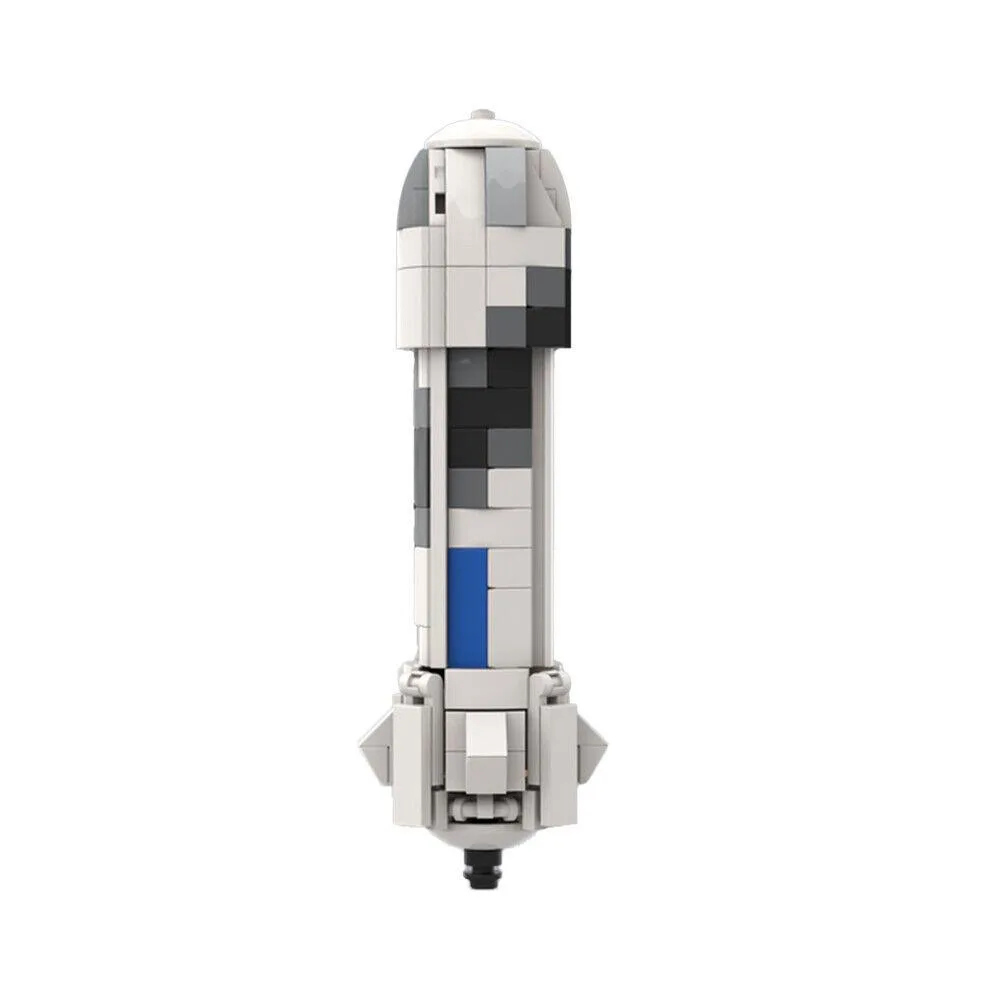 ZITIANYOUBUILD ZITIANYOUBUILD Suborbital Rocket Crew Compartment 190 Pieces 1:110 Scale MOC — product photo