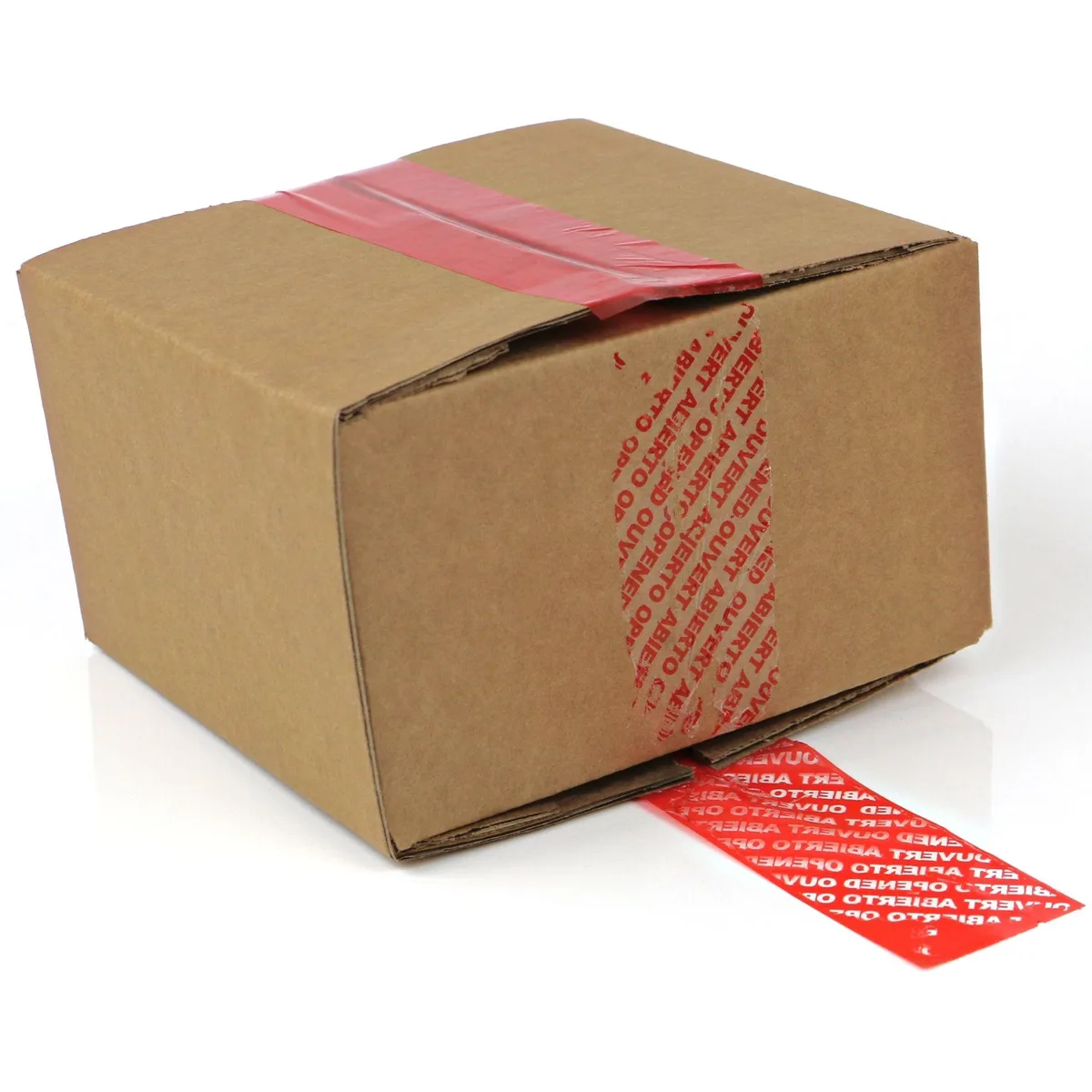 FindTape FindTape Tamper Evident Packaging Tape 48mm x 55yds Red .9 mil — product photo