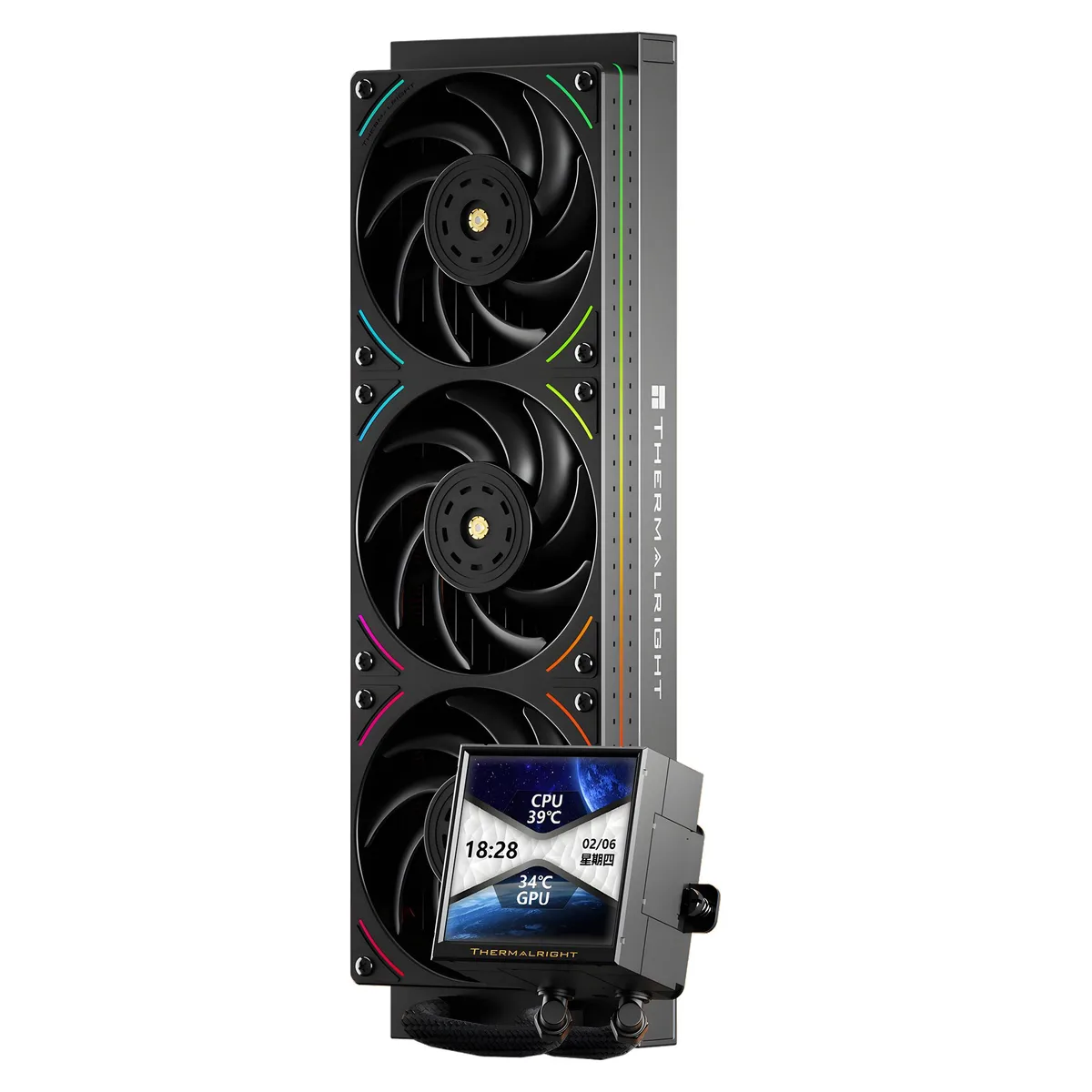 Thermalright Thermalright Peerless Vision 360 UB ARGB Black liquid cooler — product photo