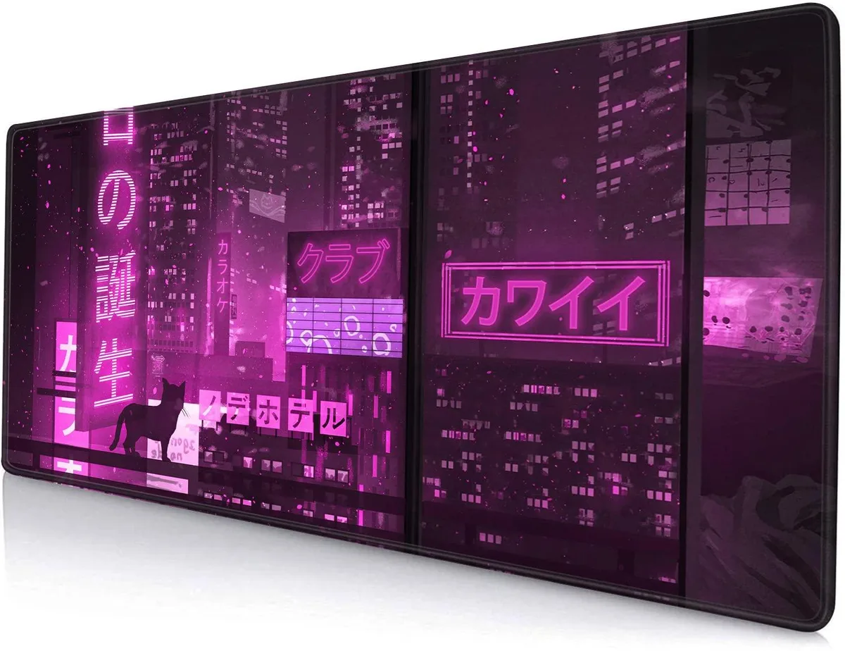 KEHIPI KEHIPI CL221214004 Anime Street Mouse Pad 31.5x11.8 inch — product photo