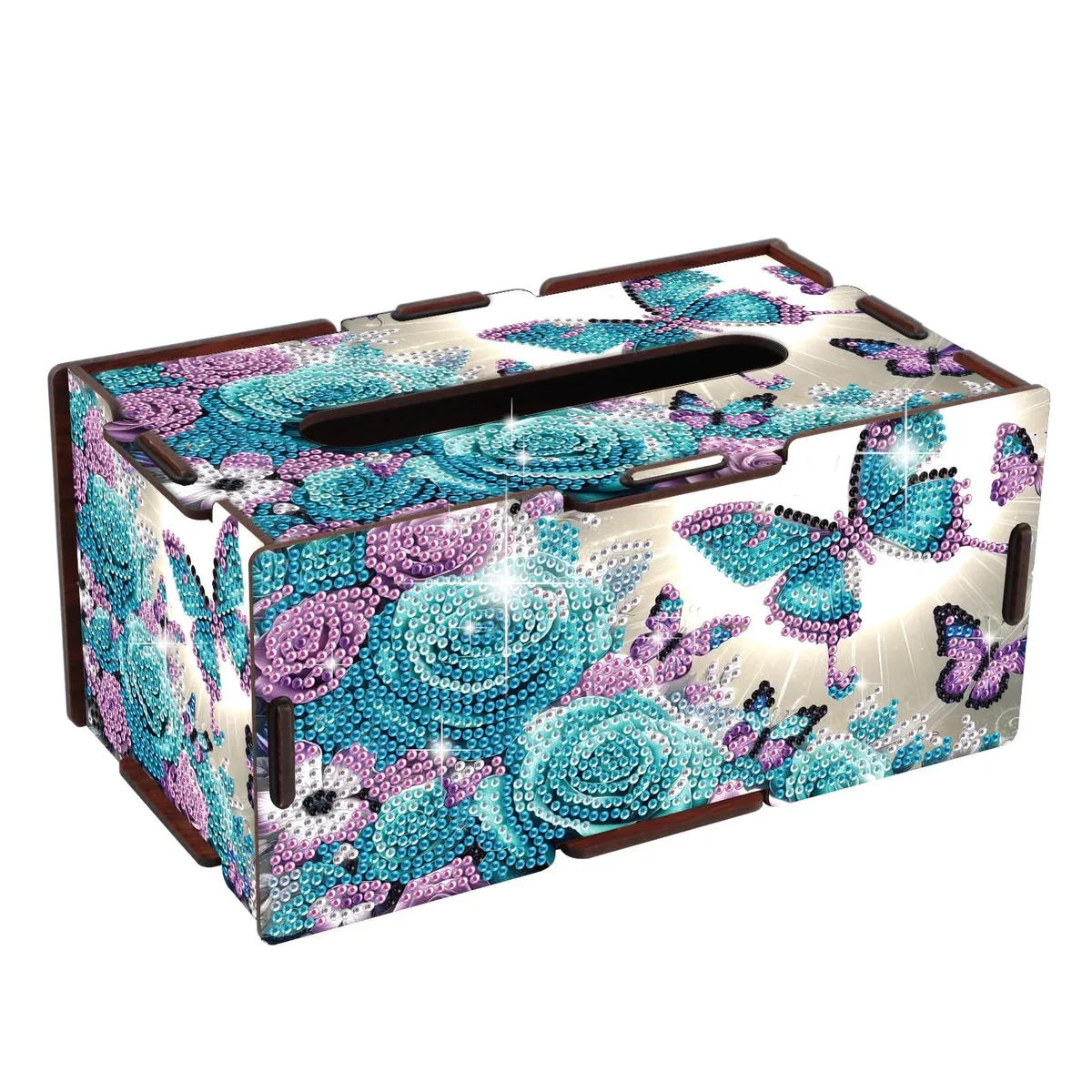  JZHYOAN Diamond Painting Tissue Box Butterfly 345 g — product photo
