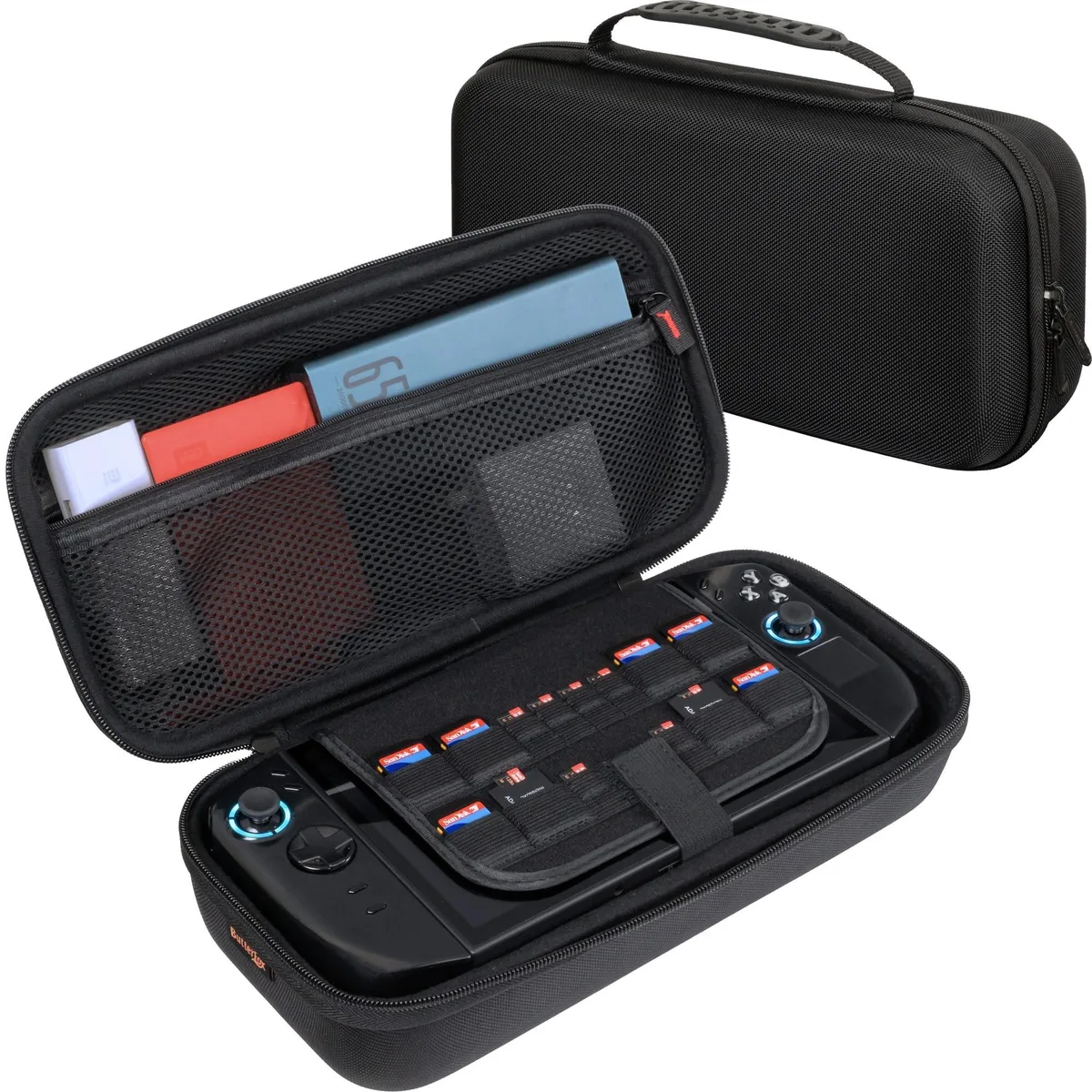 Batianda Batianda Large Carrying Case for Lenovo Legion Go 2 Handheld, Fits 65W Battery Pack - Black — product photo
