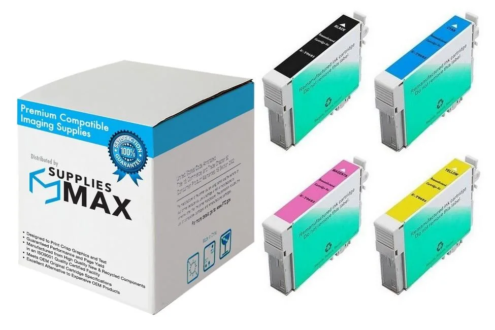 SuppliesMax SuppliesMax T068120BCS Inkjet Combo Pack (BK/C/M/Y) — product photo