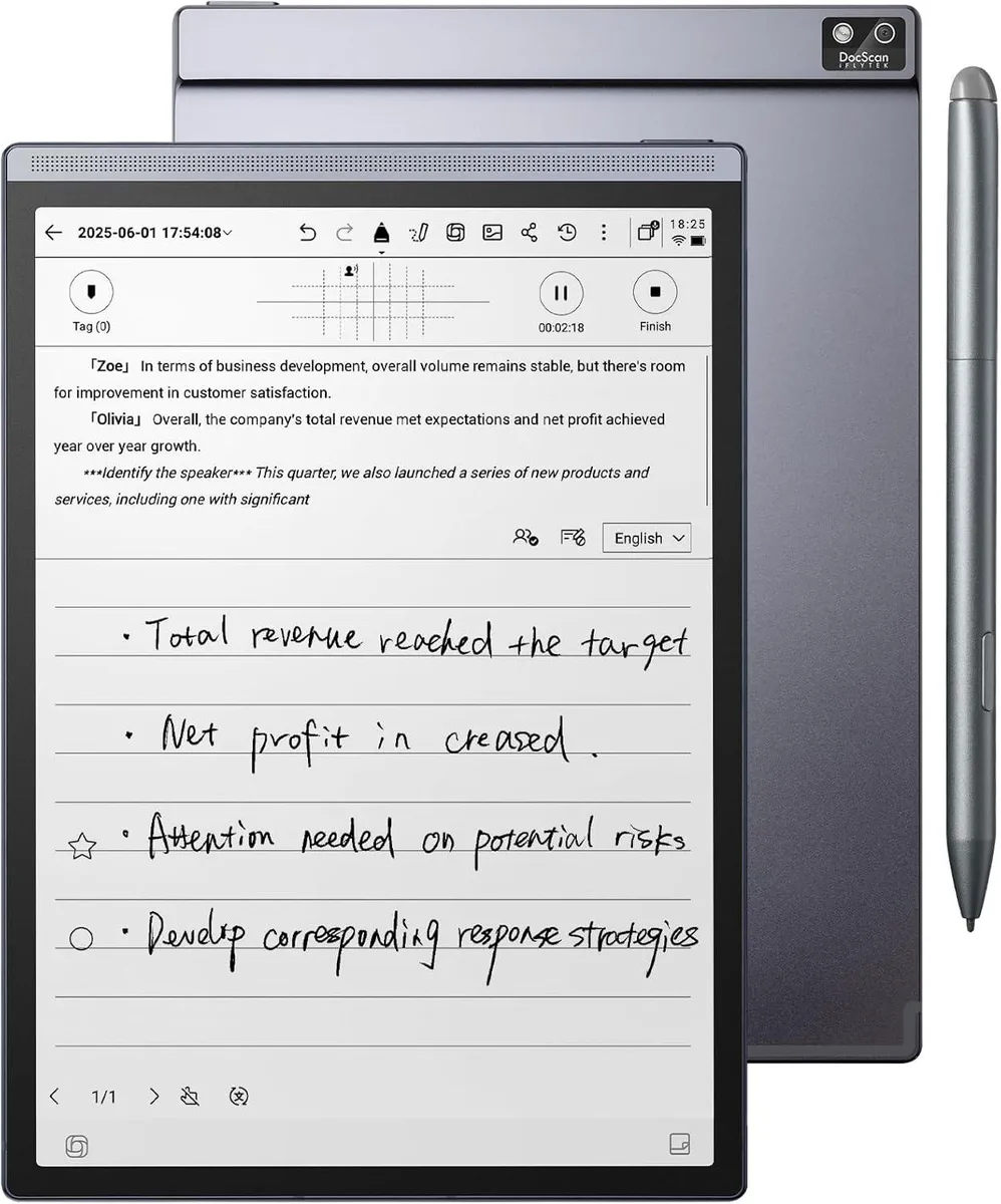 iFLYTEK iFLYTEK AINOTE Air 2 8.2 inch 4GB 32GB Android Tablet — product photo