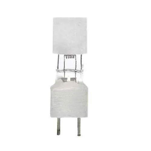 Clear halogen capsule with G8 two-pin base 24V 100W