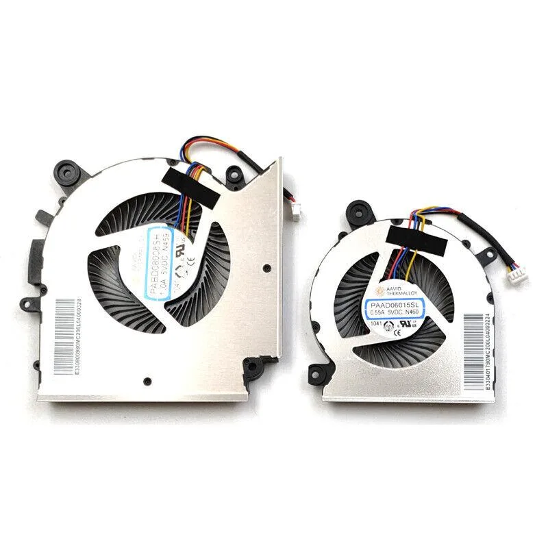 BFKK BFKK CPU GPU Cooling Fan For MSI Katana GF66 Pulse GL66 PABD08008SH N459 MS-1581 laptop cooling pad — product photo