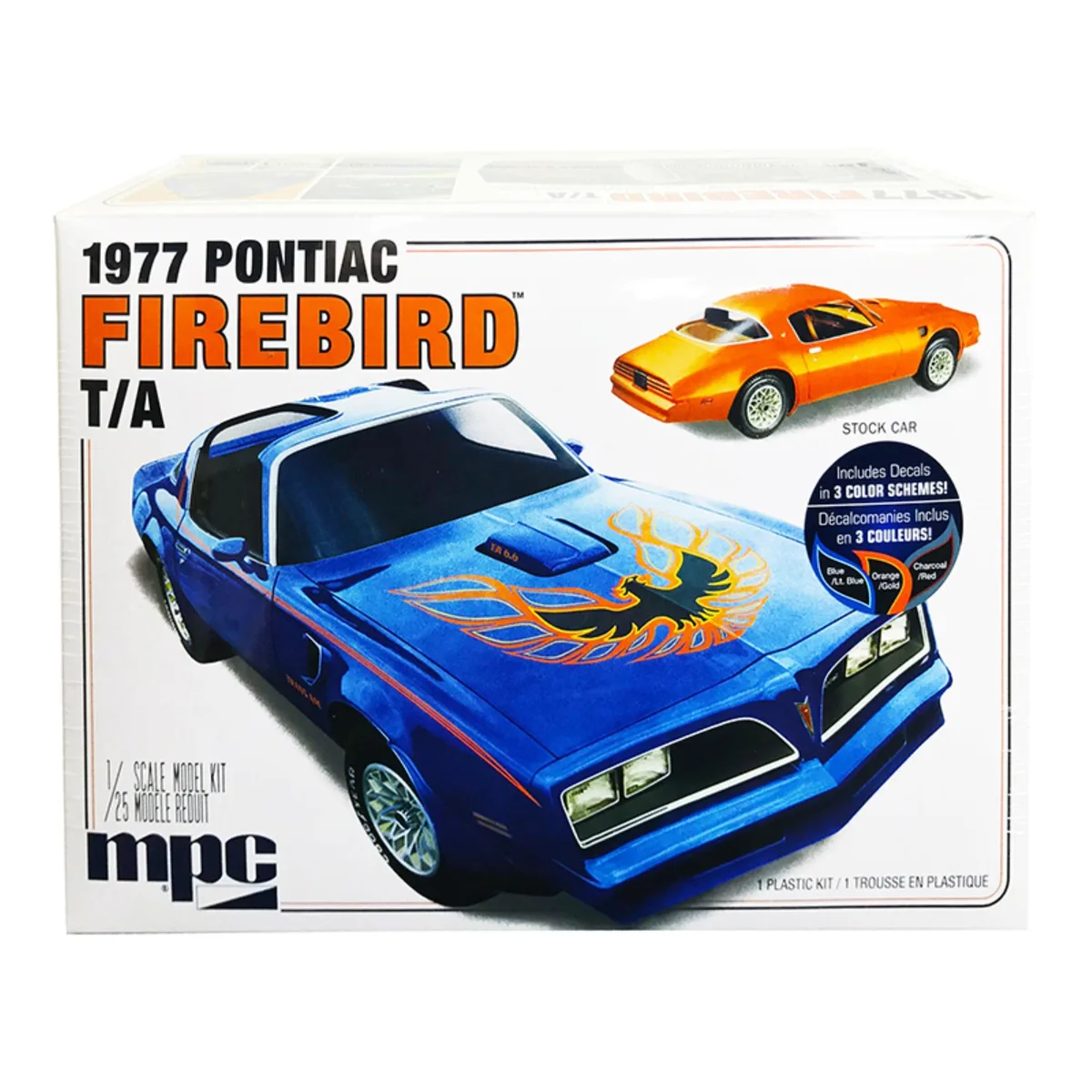 Mpc Mpc 1977 Pontiac Firebird T/A Trans Am 1/25 Scale Model Kit — product photo