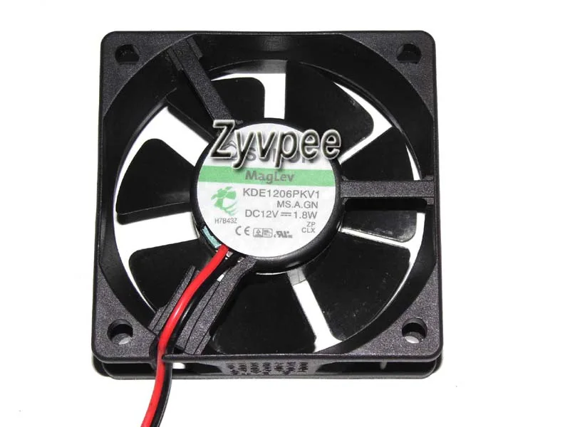 Zyvpee Zyvpee KDE1206PKV1 60x20mm 12V 1.8W 2-wire case fan — product photo