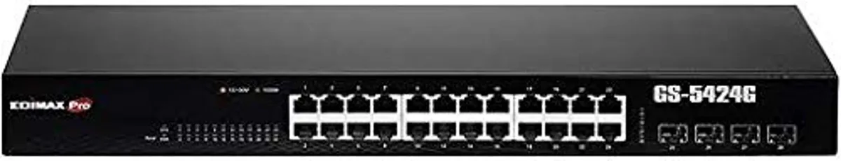 EDIMAX EDIMAX GS-5424G Long Range 24-Port Gigabit Web Smart Switch 4 SFP Slots — product photo