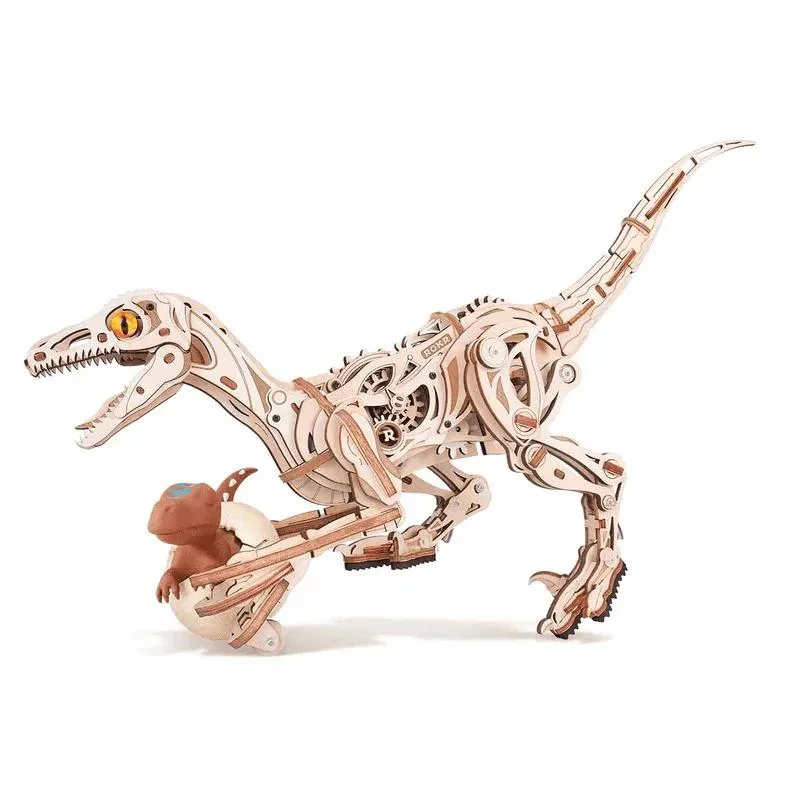 ROKR ROKR 3D Wooden Puzzle Dinosaur 189-Piece STEM Toy — product photo