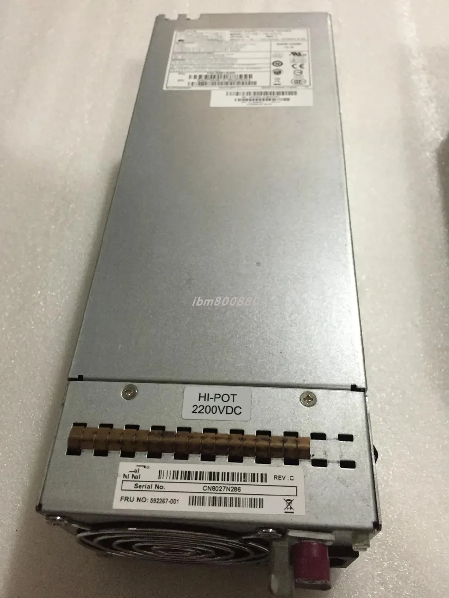 Supersuperuncle Supersuperuncle HP MSA2000 P2000G3 YM-3591A 592267-002 573W server power supply — product photo