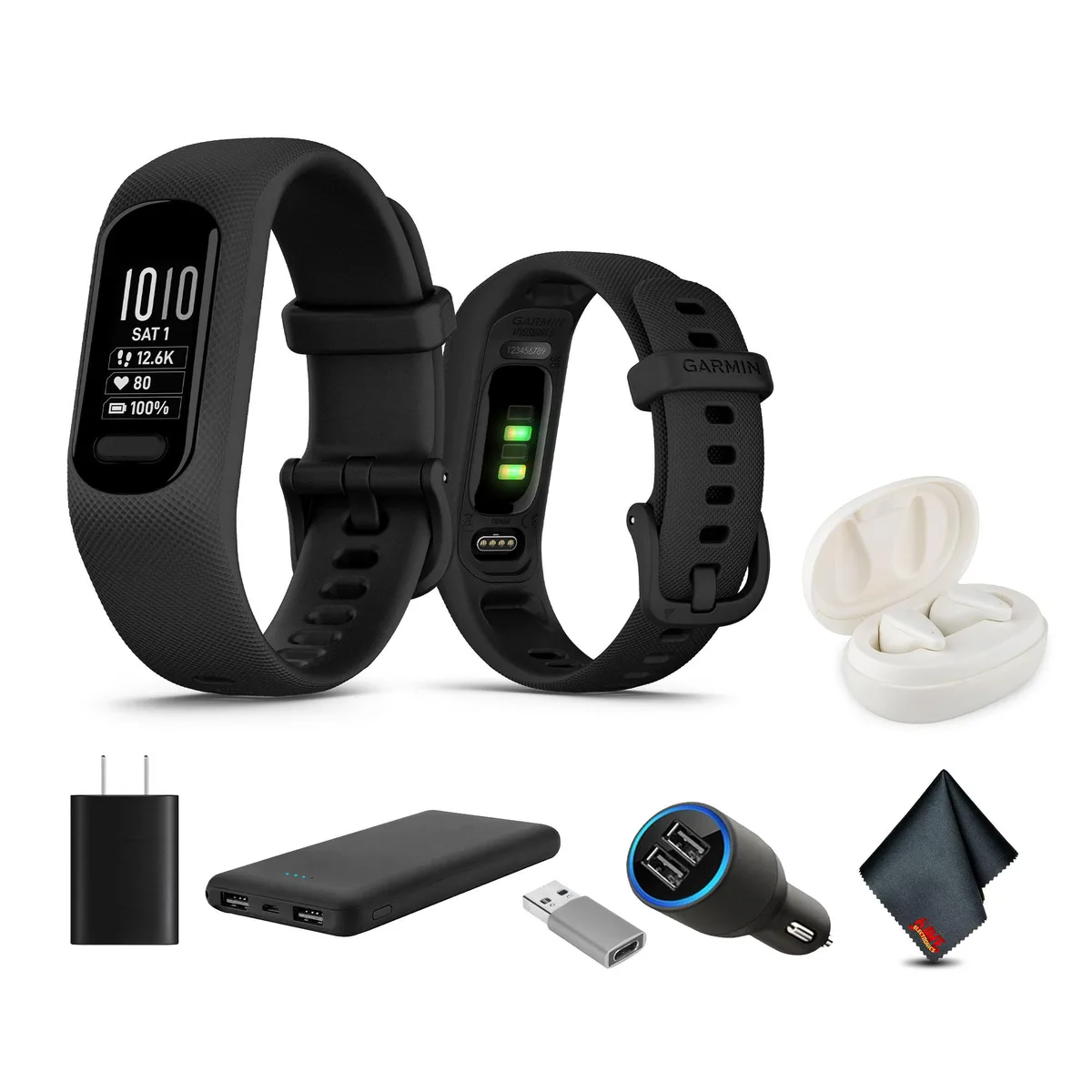 Garmin Garmin vívosmart 5 Black Bundle wearable technology — product photo