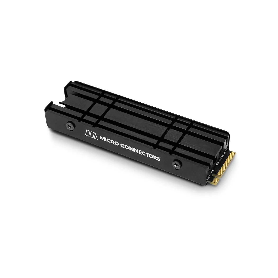 Micro Connectors Micro Connectors NGFFM2-HSDS-BK M.2 2280 SSD cooling 10.5mm — product photo
