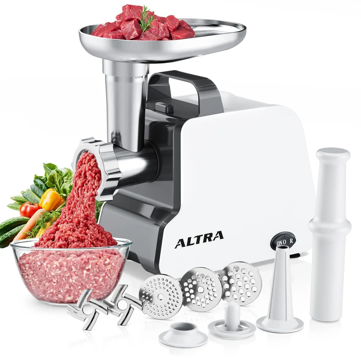  Ninja AL-MGAC13 food processor, 350 W, white — product photo