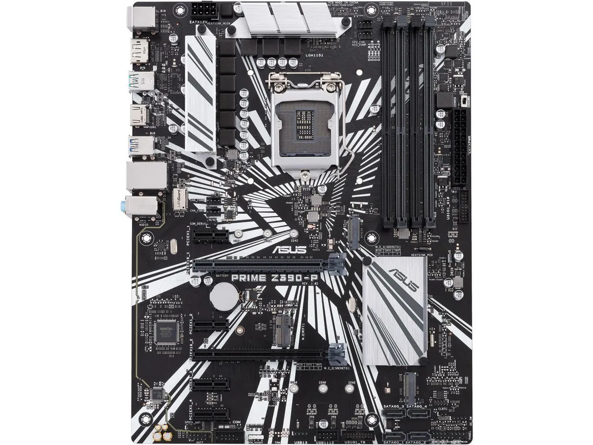 ASUS ASUS Prime Z390-P Intel Z390 LGA 1151 ATX motherboard B — product photo
