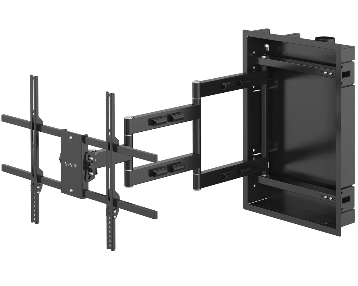 VIVO VIVO Recessed In-Wall TV Mount 50-75" 110 lbs 30" Extension — product photo