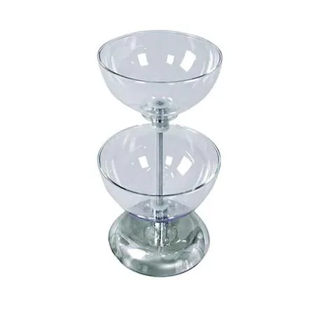 Azar Displays Azar Displays 720210 Two-Tier 10" Bowl Counter Display — product photo