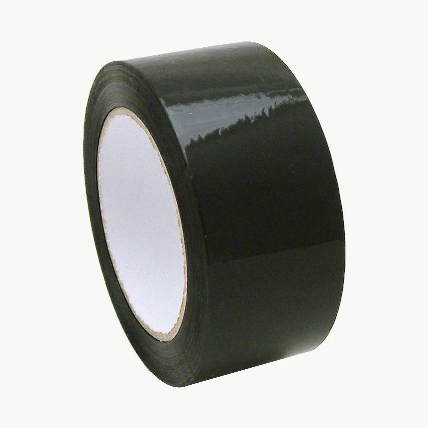 J.V. Converting Company, Inc. J.V. Converting Company, Inc. Economy Grade Packaging Tape OPP-20C 48 mm x 110 yds Black — product photo
