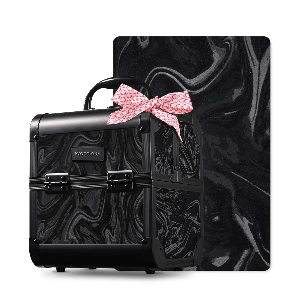 Byootique Byootique 12MKC028-SMALL-CTB06 Small Cosmetic Luggage Black — product photo