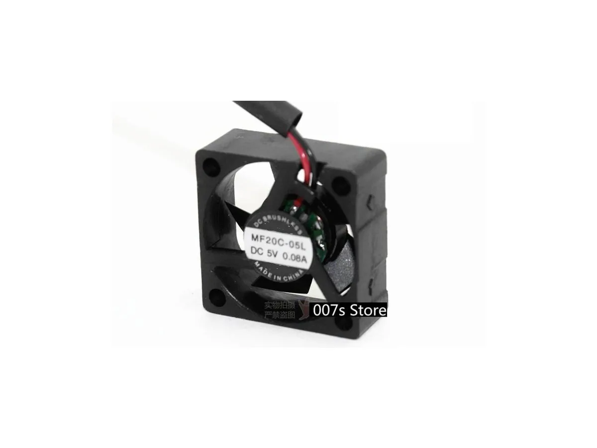 Fans Fans 20 mm 5 V 0.08 A 7700 RPM 2/3-pin case fan — product photo