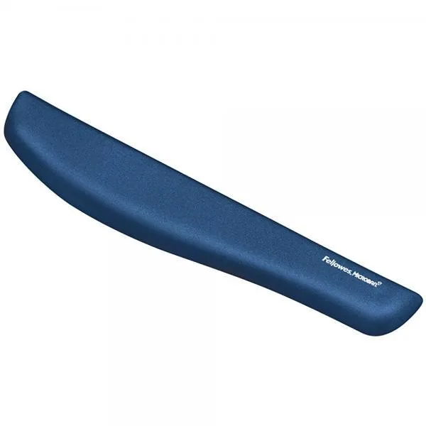 FELLOWES Fellowes PlushTouch Keyboard Wrist Rest Blue 9287401 — product photo