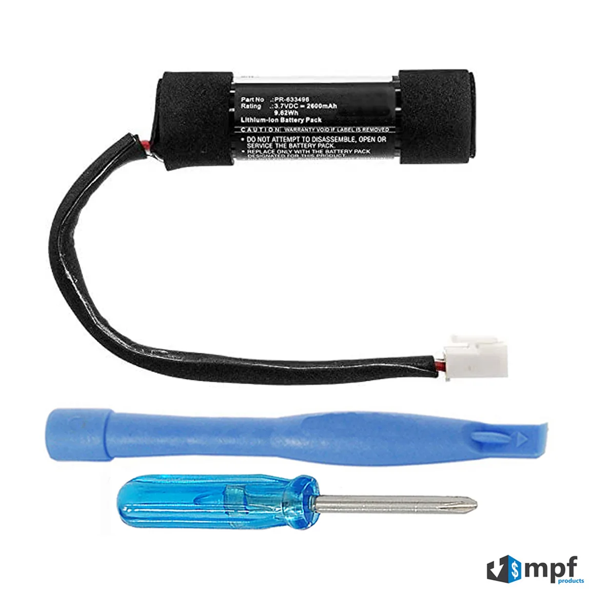 MPF Products MPF Products PR-633496 3.7V 2600mAh 9.62Wh Laptop Battery — product photo